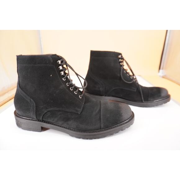 To Boot New York Romero Black Suede Ankle Boots SIze 8 Mens $495 main image 7